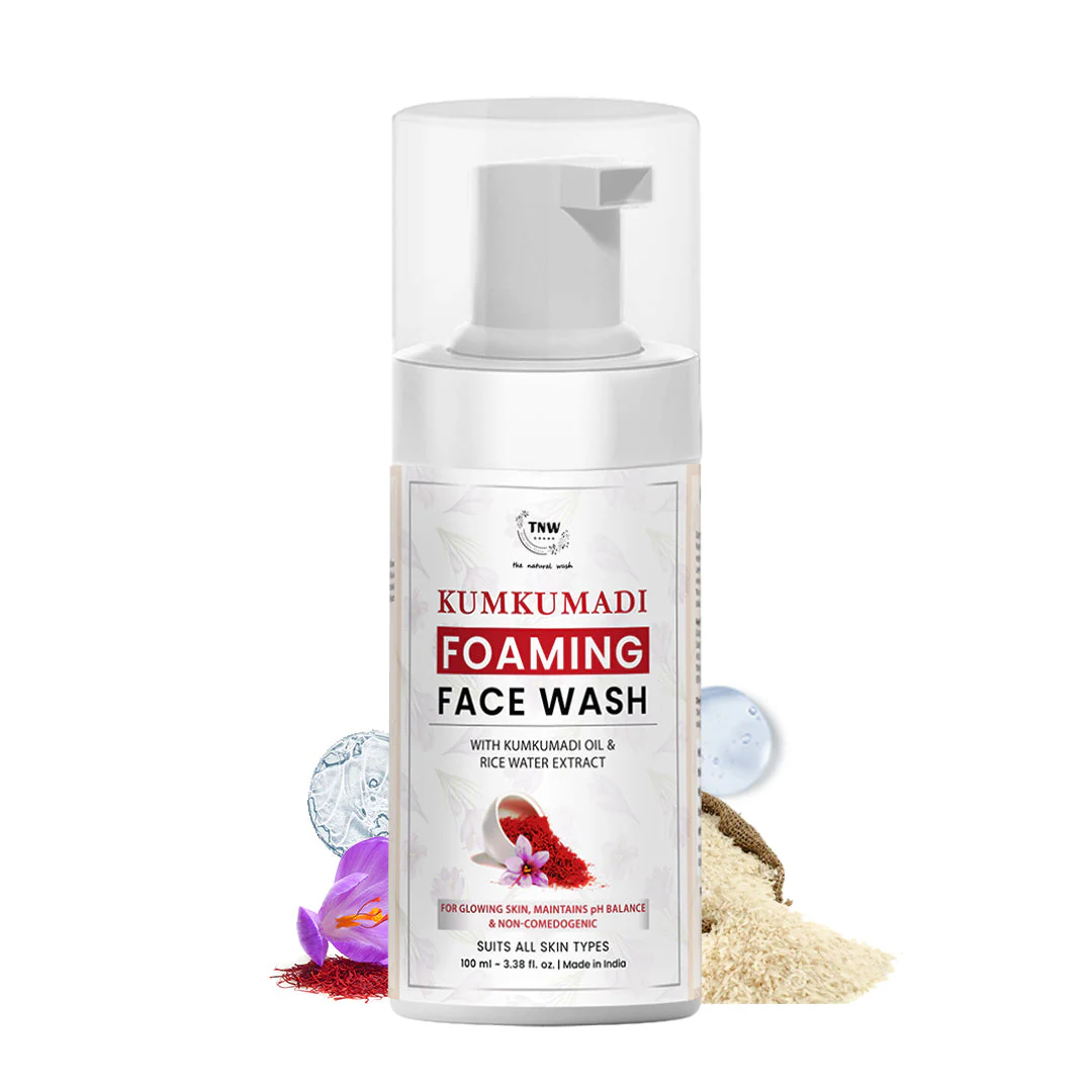 Kumkumadi Foaming Face Wash For Glowing Skin - Image 17