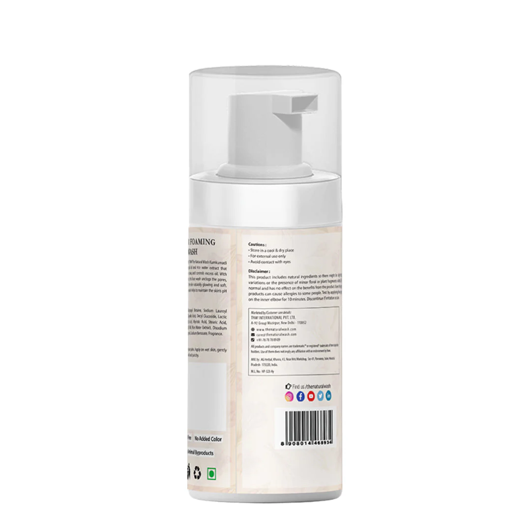 Kumkumadi Foaming Face Wash For Glowing Skin - Image 7