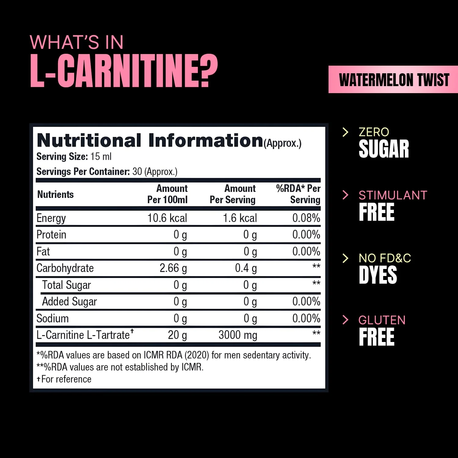 L Carnitine 3000 Liquid Shots | L Carnitine Pre Workout for Energy Boost | Energy Pre workout Supplement for Men and Women | Fat Burner and Weight Loss Drink | 450ml - Image 5