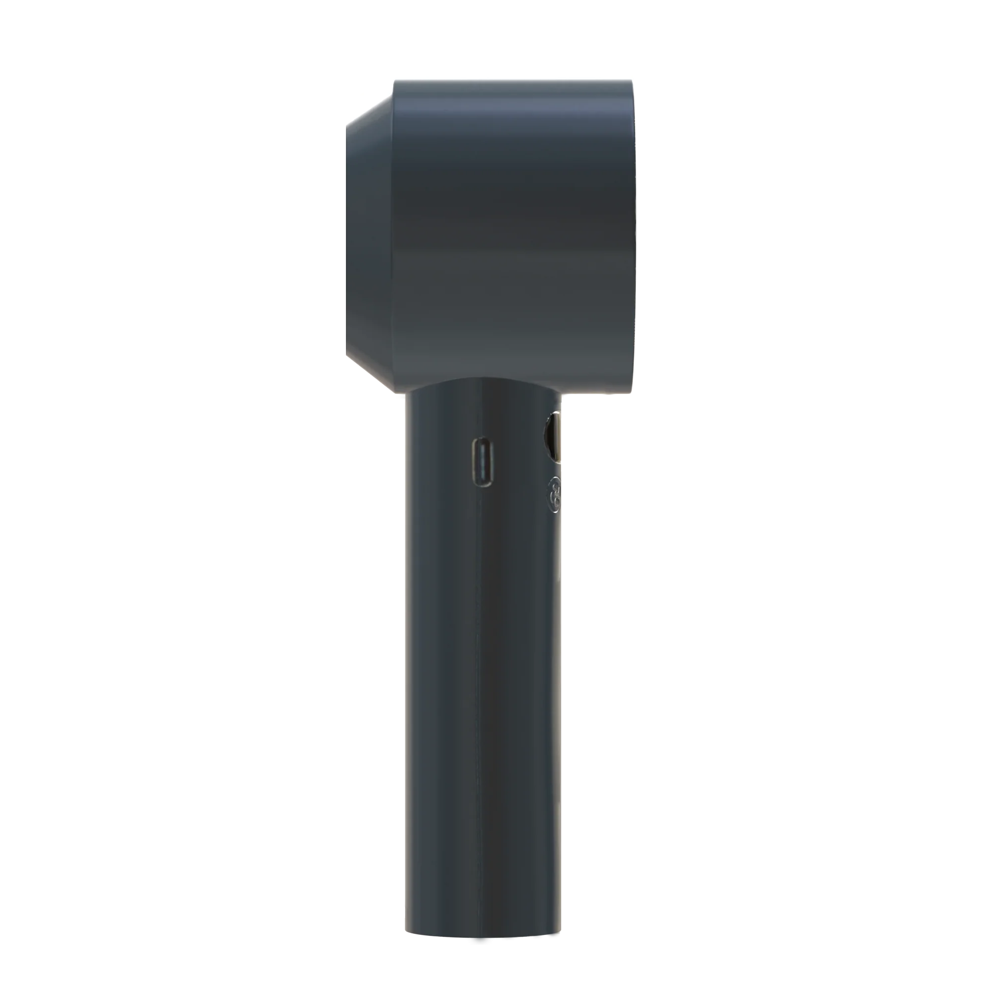 LA' FORTE Fairy Flow Mini Fan | 100 Speed Levels | Digital Display | USB-C Rechargeable | Portable & Compact | Gray - Image 3