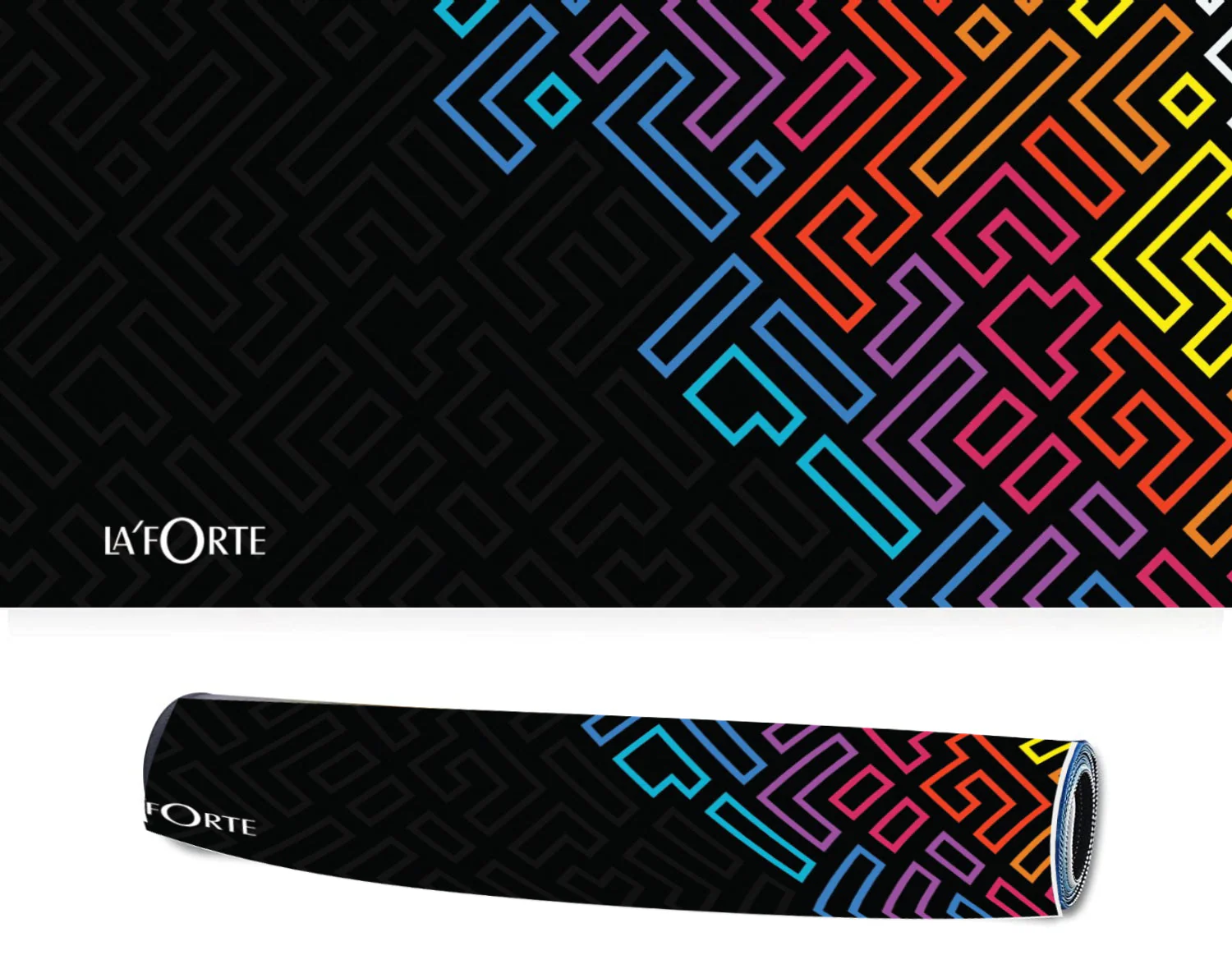 LA' FORTE Gaming Large Mouse Pad (3mm Thickness) (11 inches X 23 inches) - Image 2