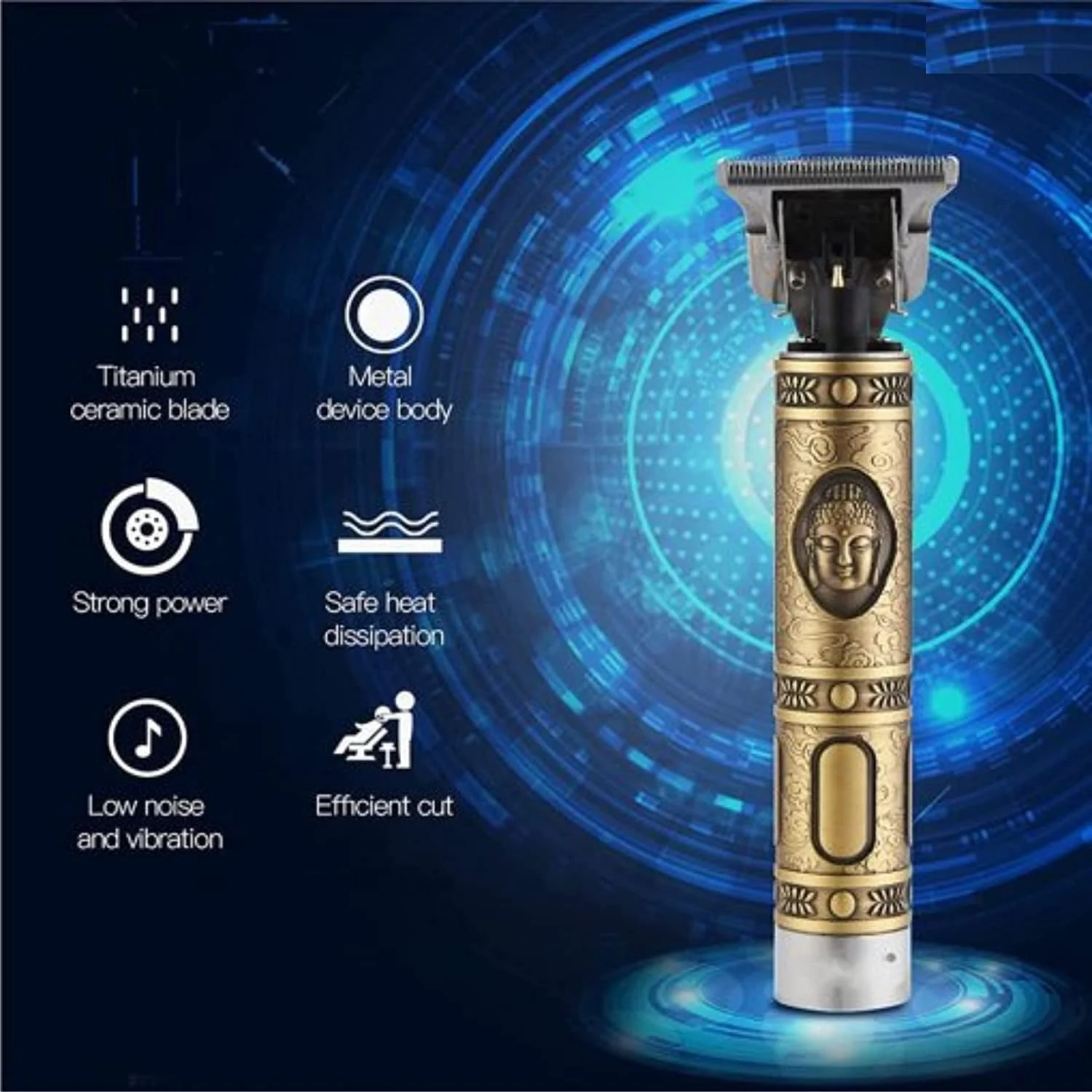 LA' FORTE Heavy Duty Rechargeable Hair Trimmer - Image 5