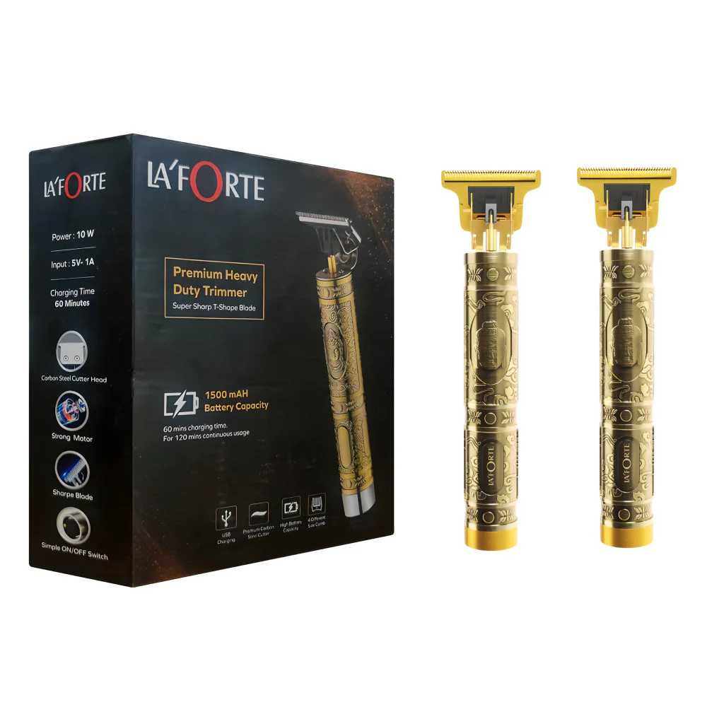 LA' FORTE Heavy Duty Rechargeable Hair Trimmer - Image 7