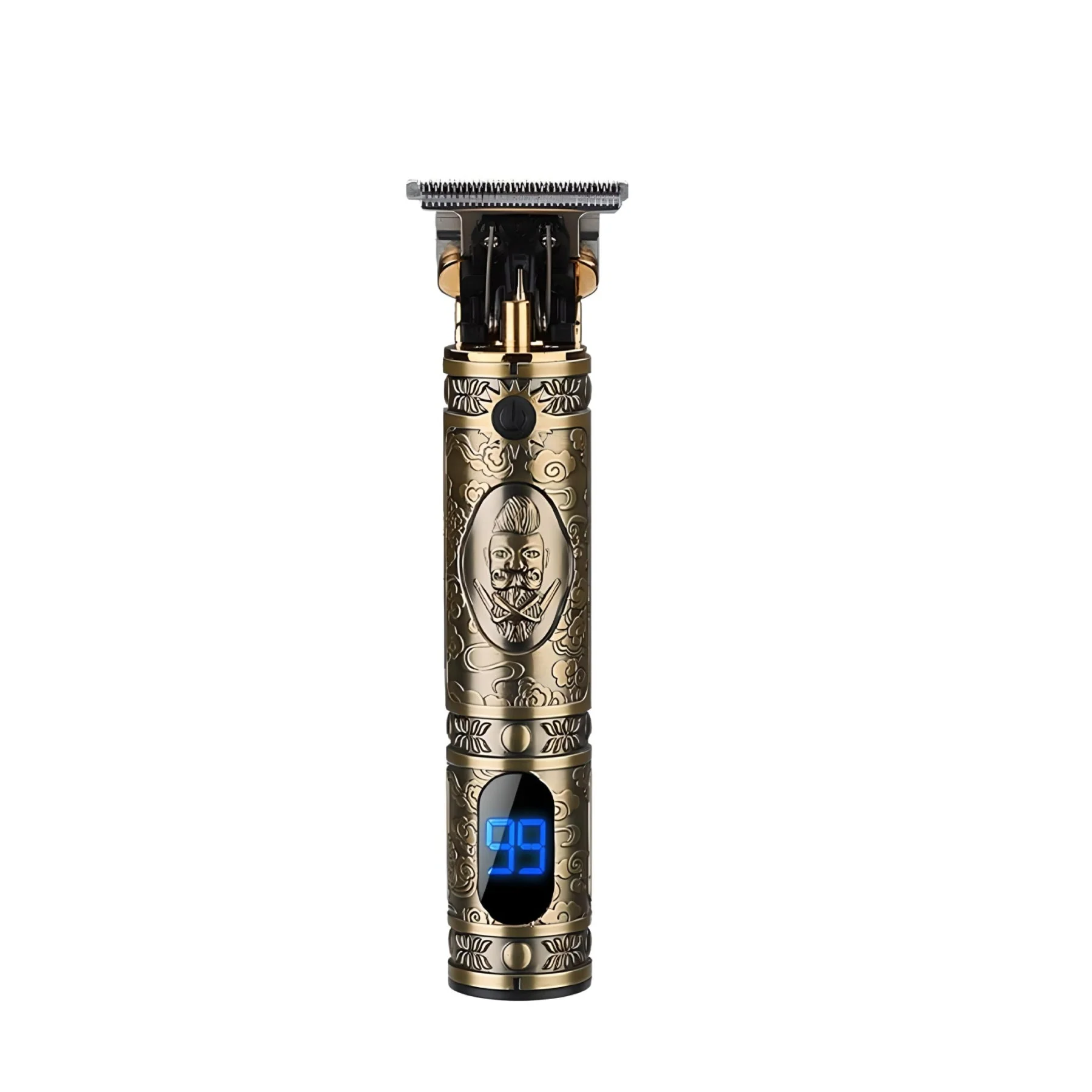 LA' FORTE Heavy Duty Rechargeable Hair Trimmer with Digital Display _jumboSpl - Image 9