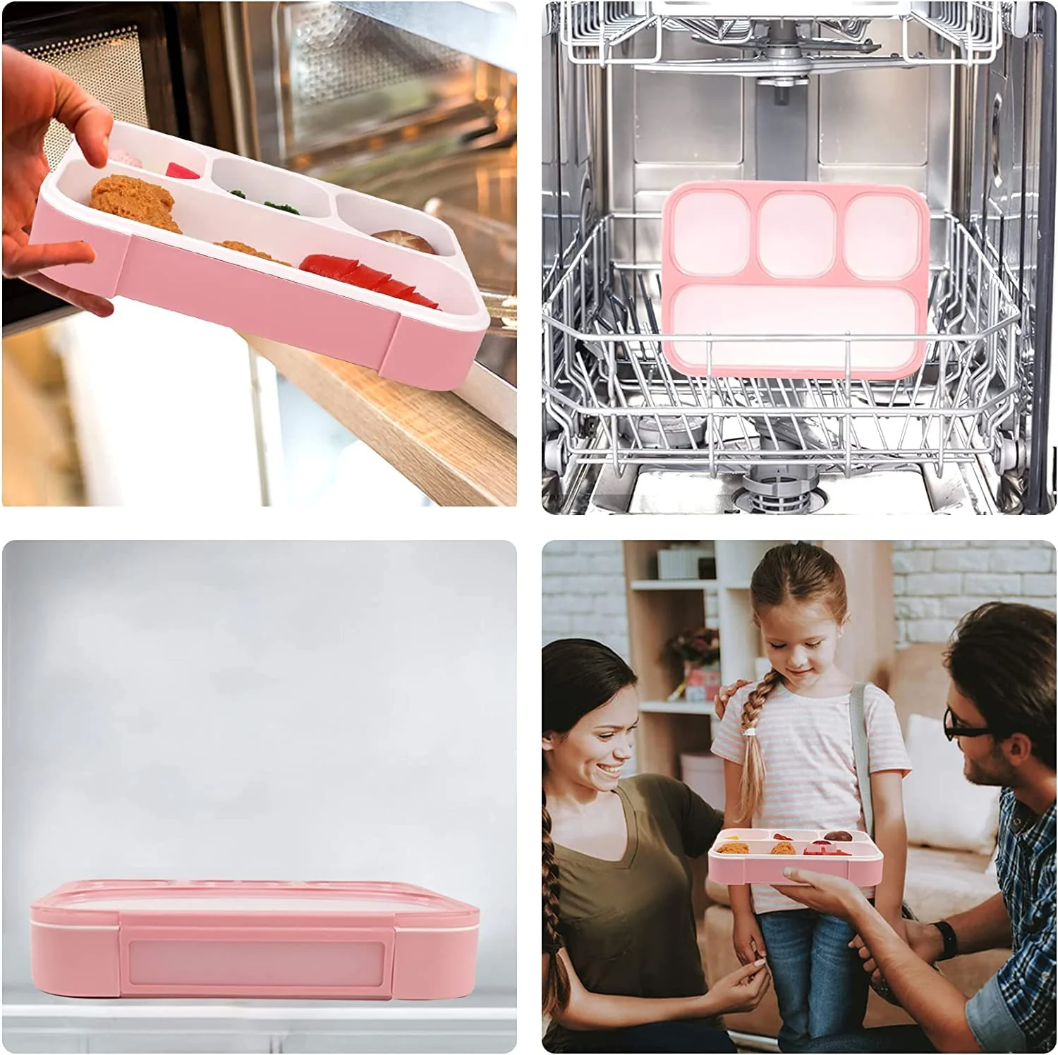 La' Forte Leak Proof Lunch Box,1000ml Box BPA Free (Color supply as per availability) - Image 6