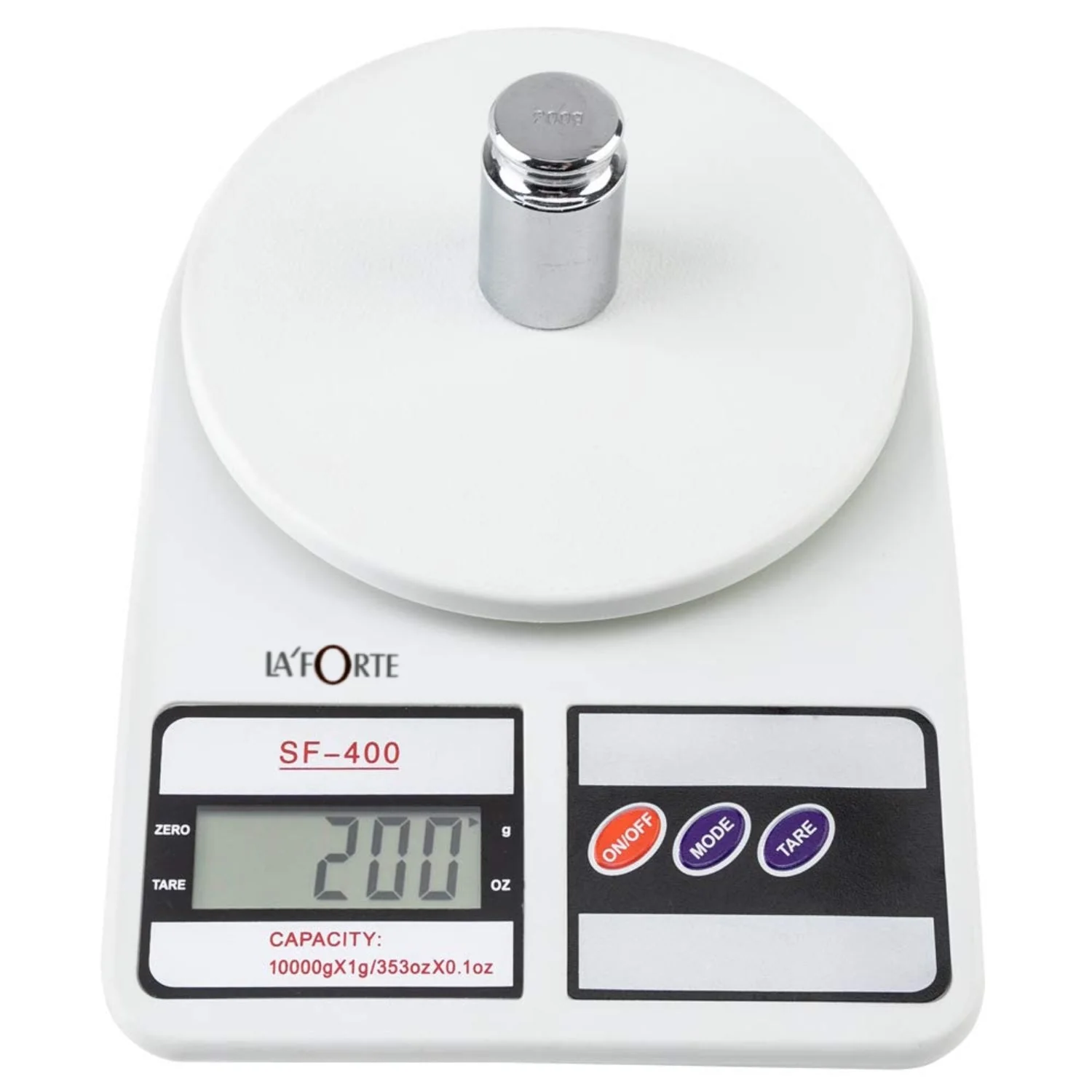 LA' FORTE Multipurpose Portable Electronic Digital Weighing Scale (10 KG) - Image 2