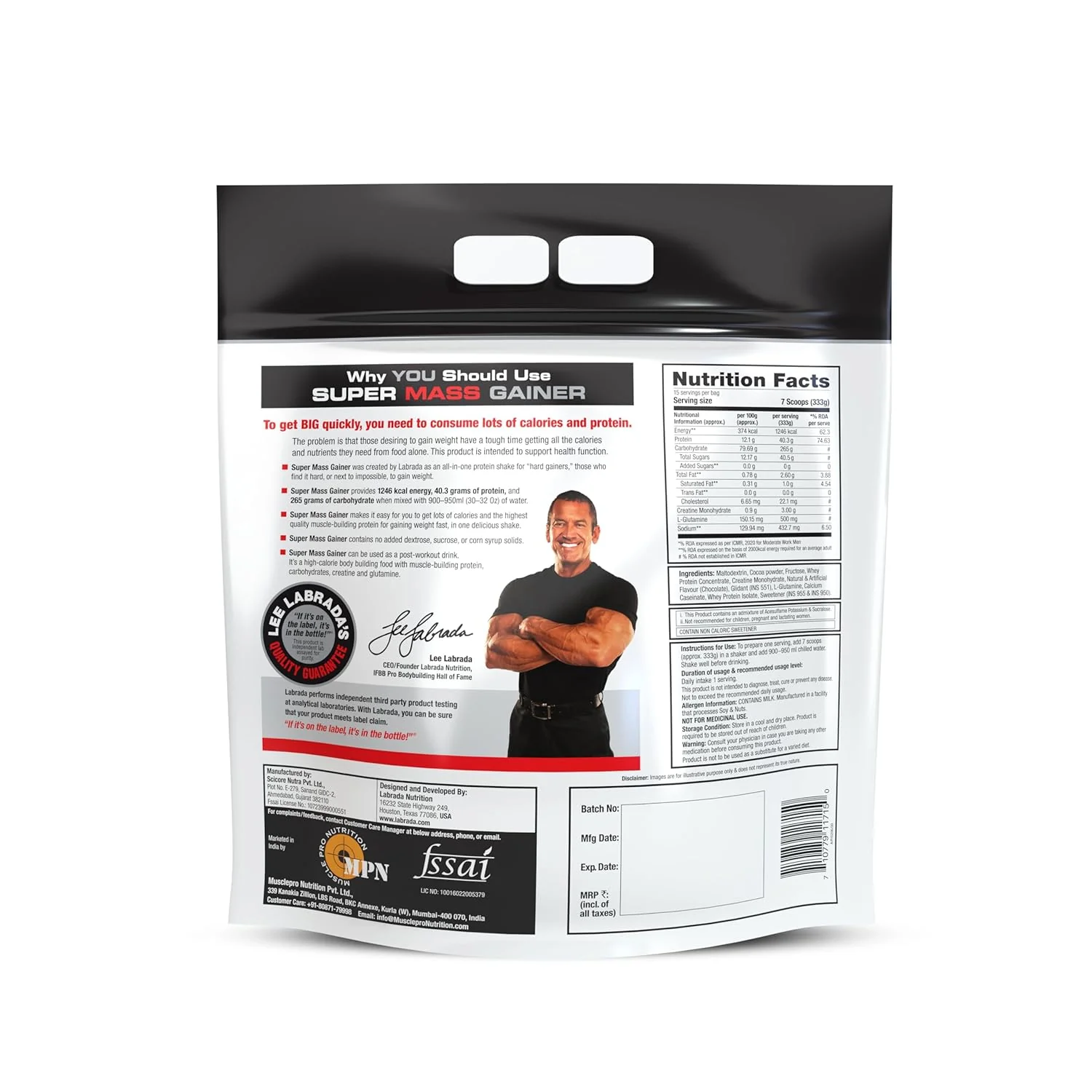 Labrada Super Mass Gainer - Image 2