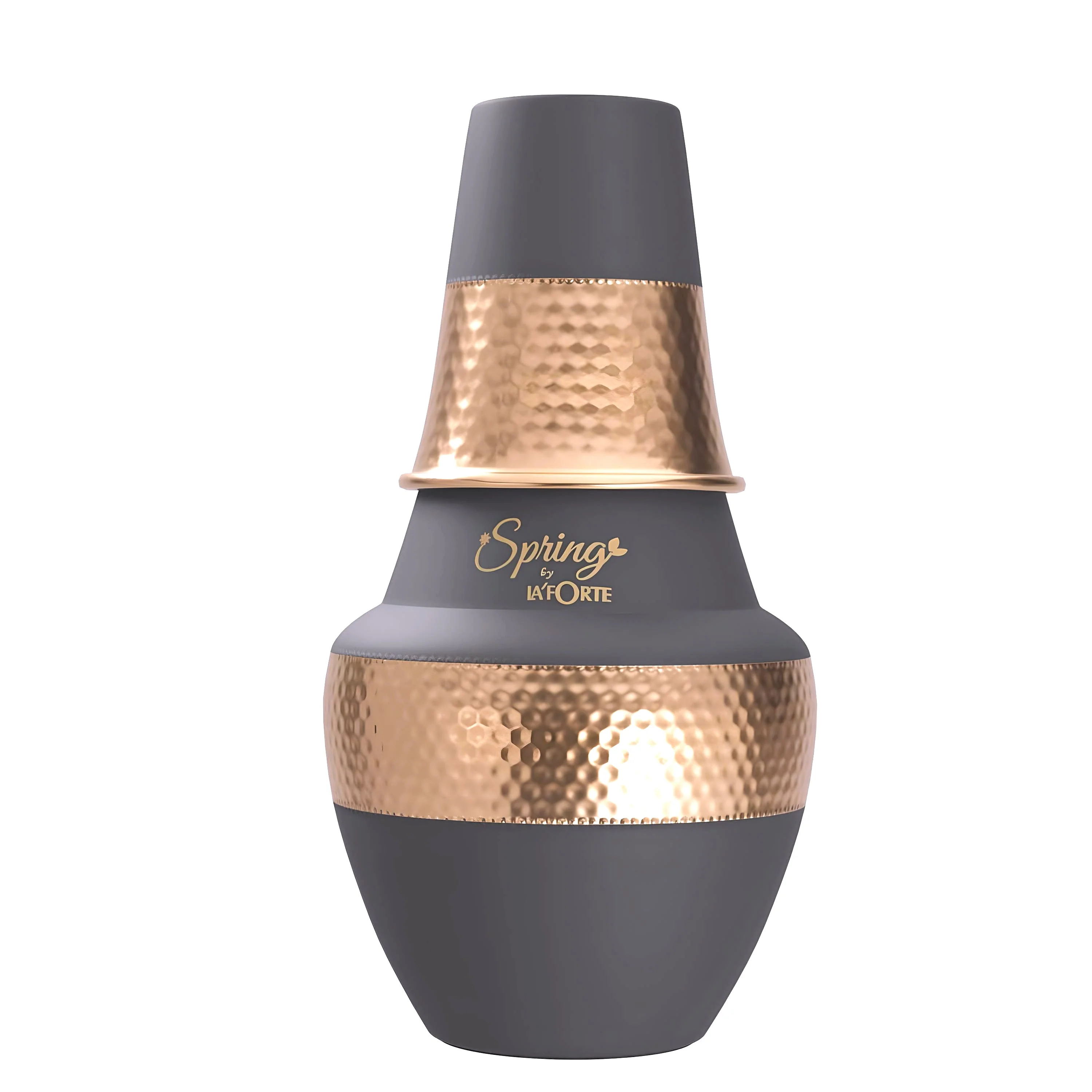 LA'FORTE Copper Bottle Venus Jar 1400 ml (Sea Green) - Image 10