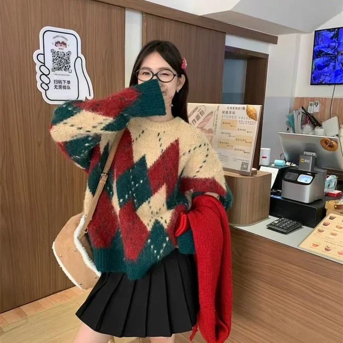 Laima Two Tone Sweater - Image 3