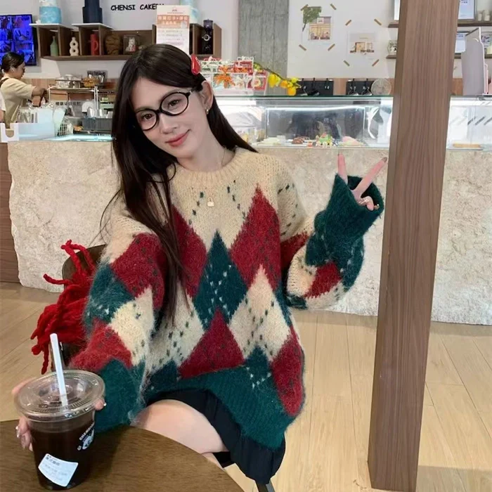 Laima Two Tone Sweater - Image 4