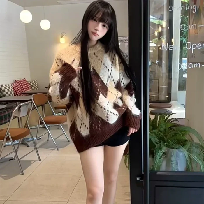 Laima Two Tone Sweater - Image 8