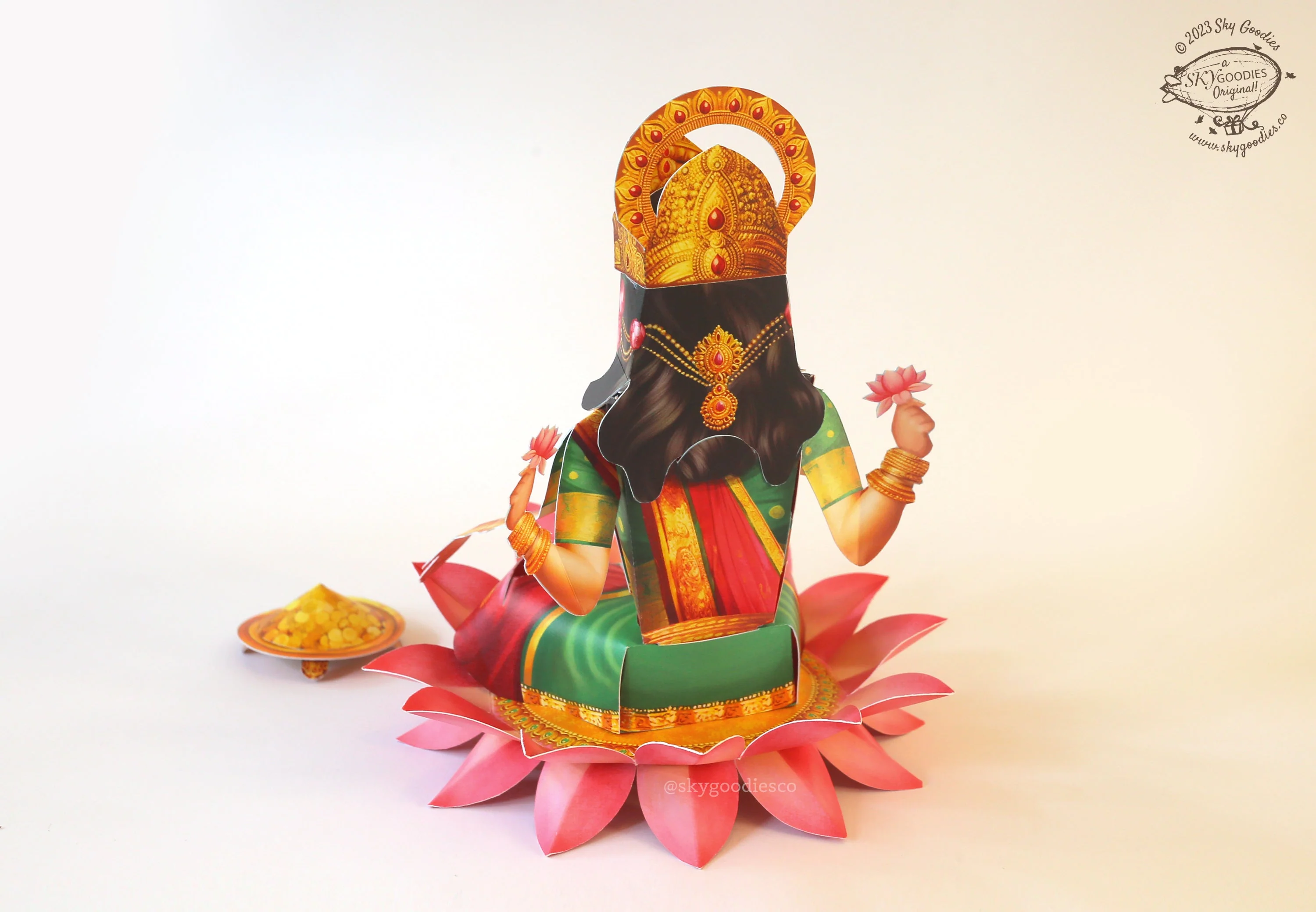 Lakshmi DIY Paper Craft Kit - Image 4