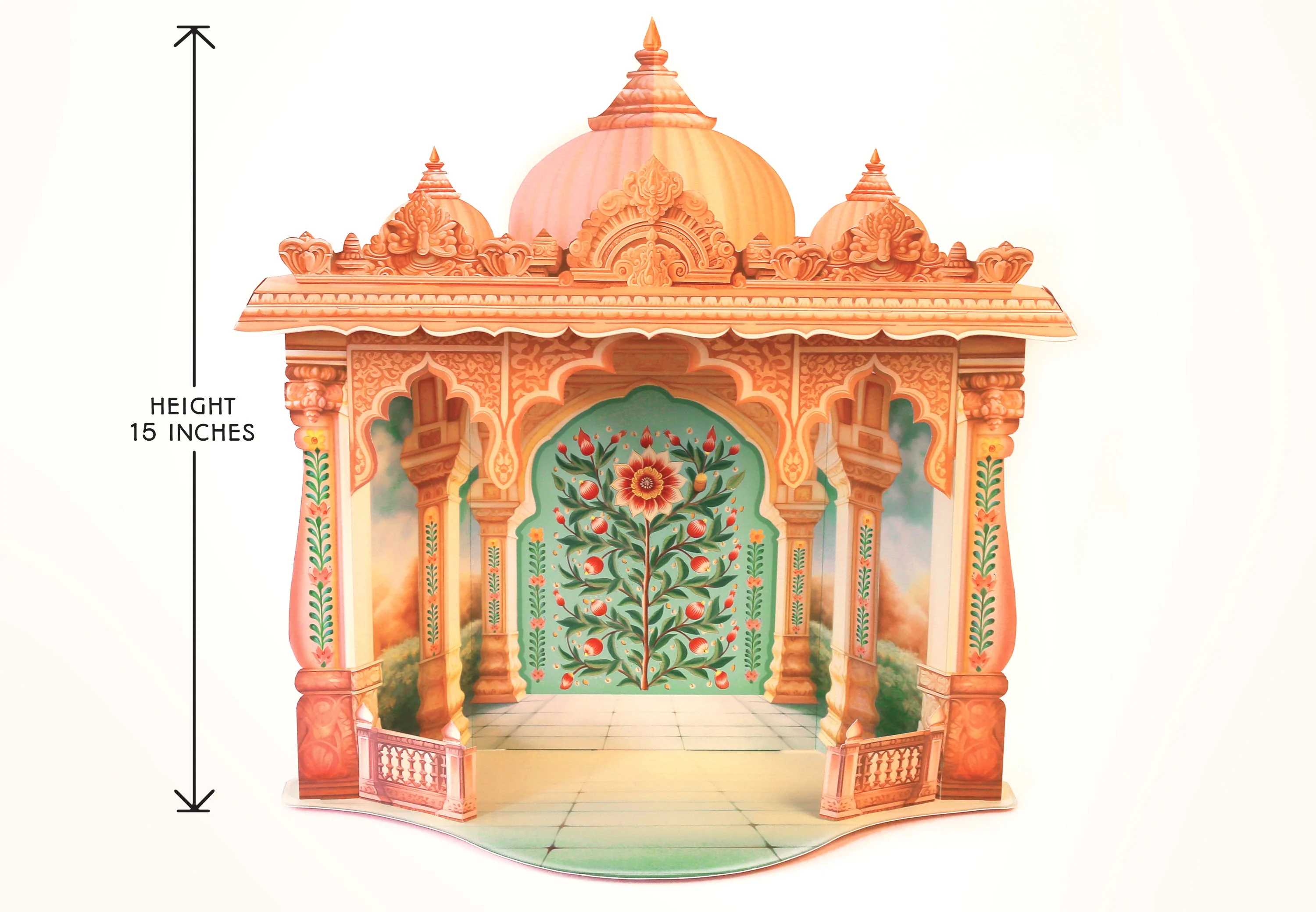 Lakshmi Pooja Decor Combo Saver - DIY Ganpati + Lakshmi + Mandir + 2 Banana Trees - Image 7