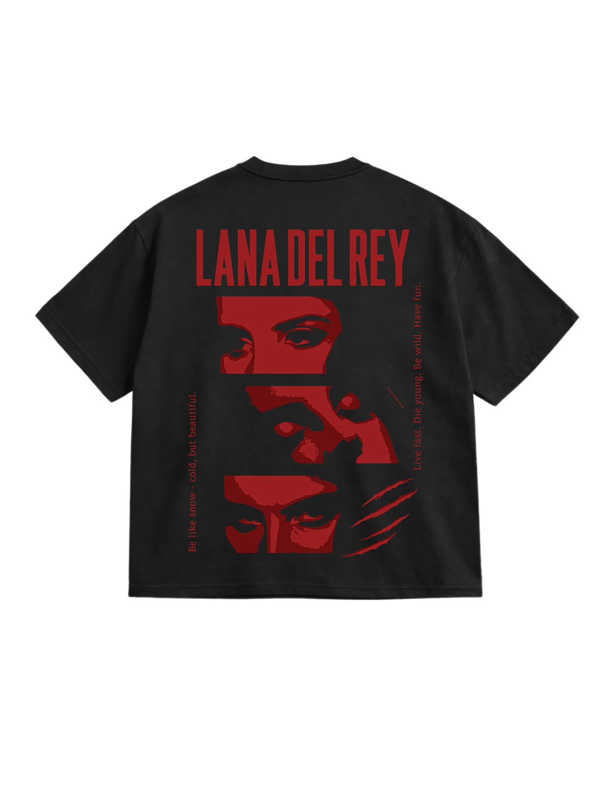 Lana Del Rey Queen Oversized T-shirt