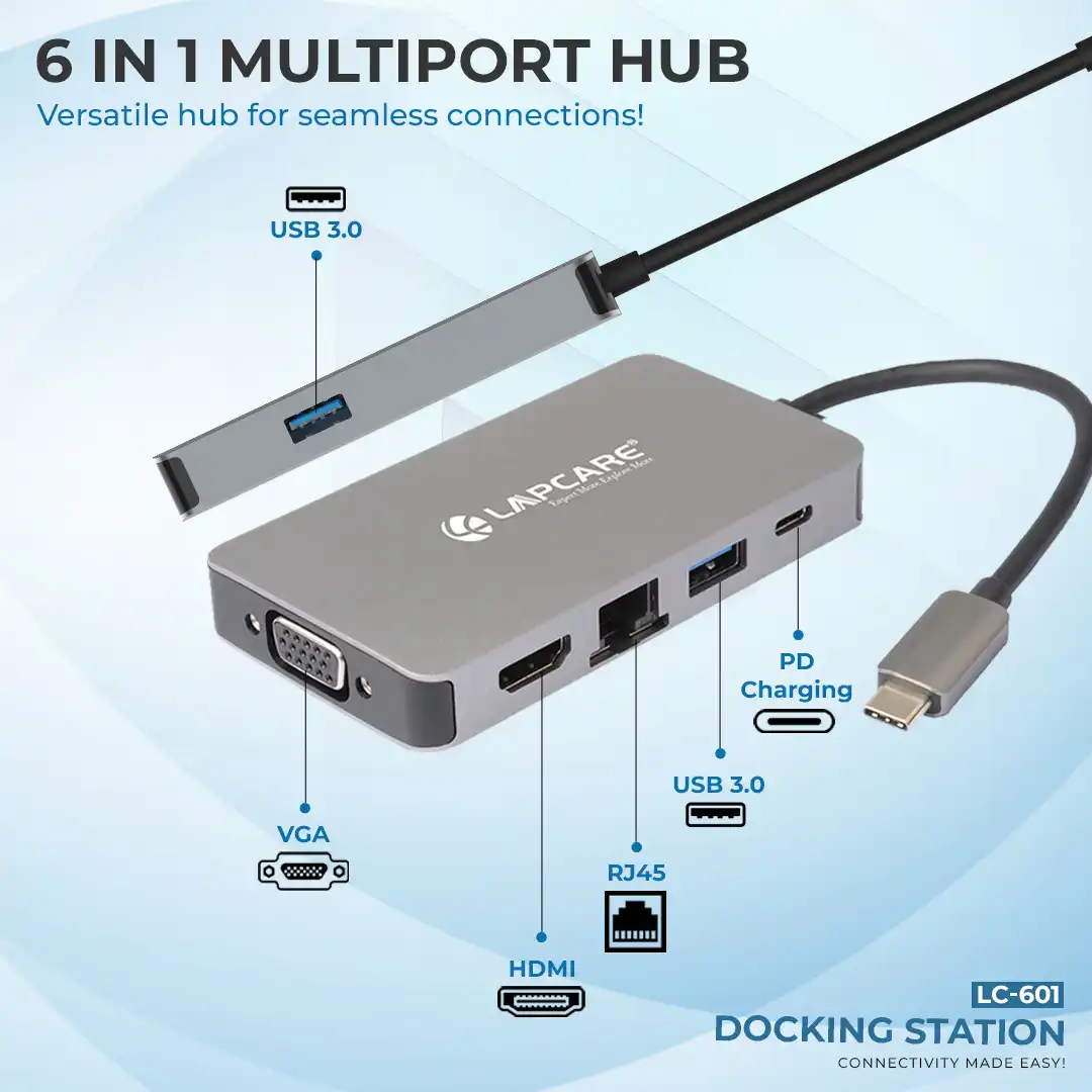 Lap-C 6-in-1 Dock - Image 2