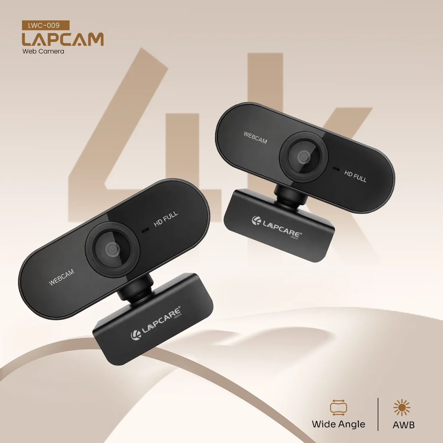 Lapcam 5MP Webcam + Noise Cancel Mic - Image 2