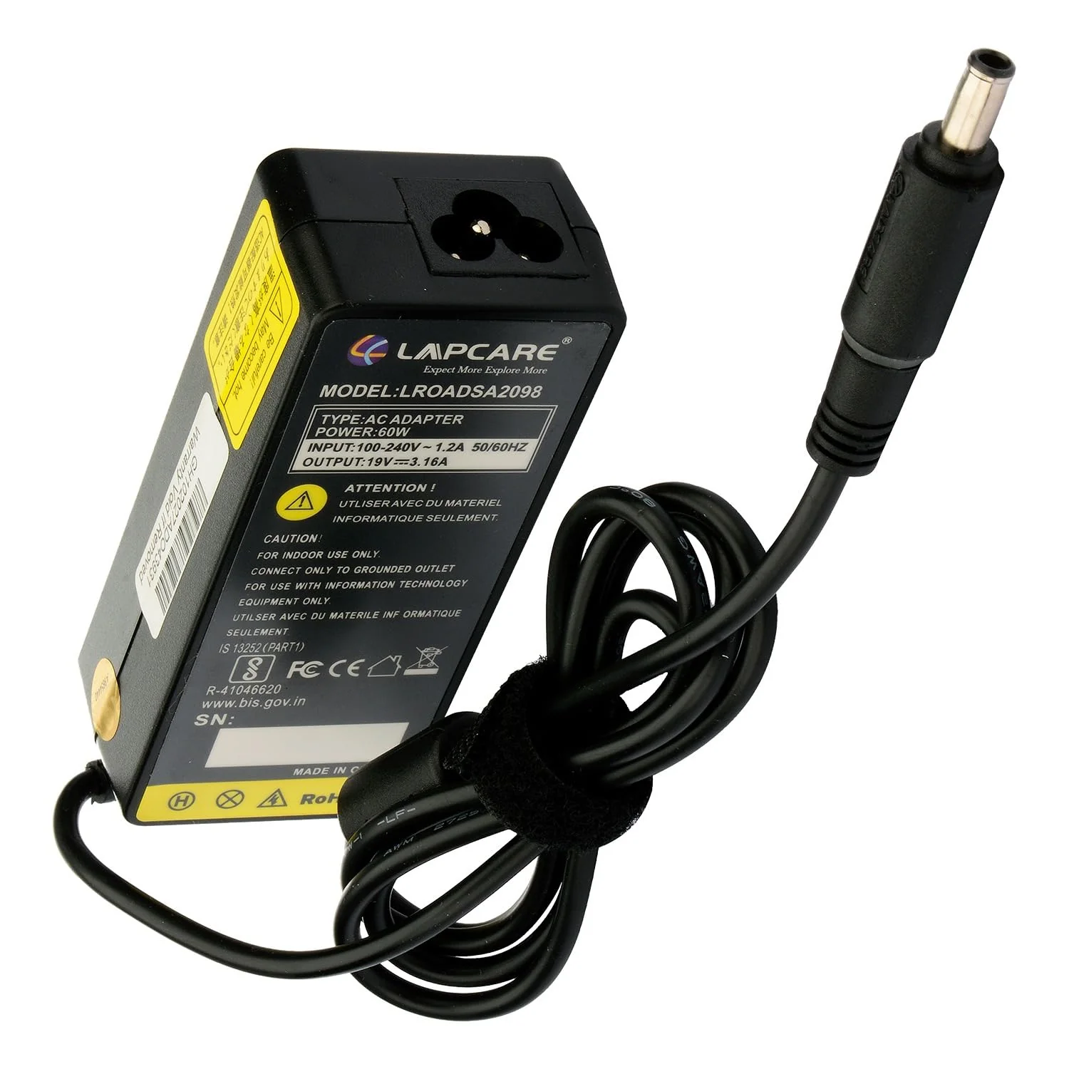 Laptop adaptor Compatible for Samsung 19V/3.16Amp