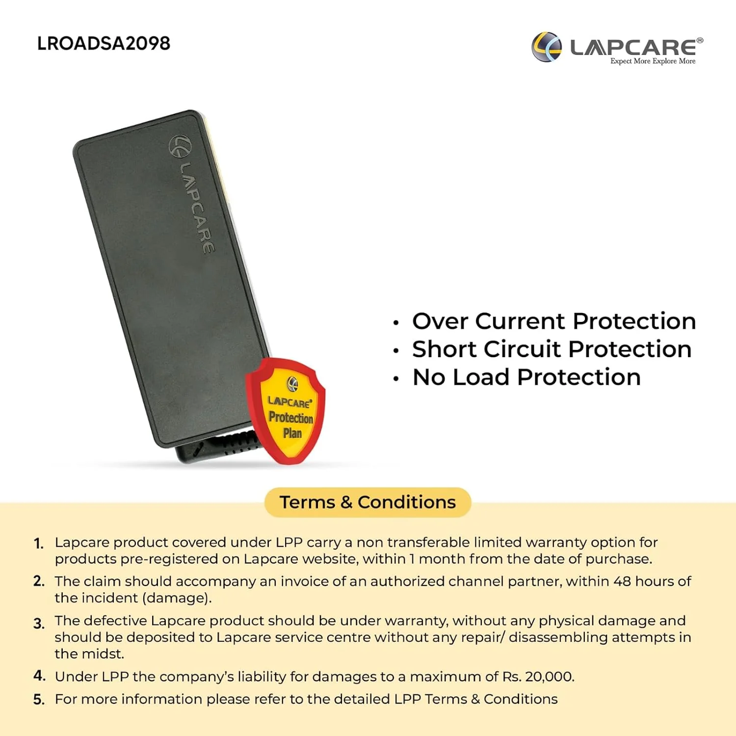 Laptop adaptor Compatible for Samsung 19V/3.16Amp - Image 6
