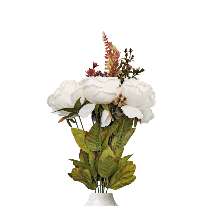 Large Peony Blooms Artificial Flowers - Image 9