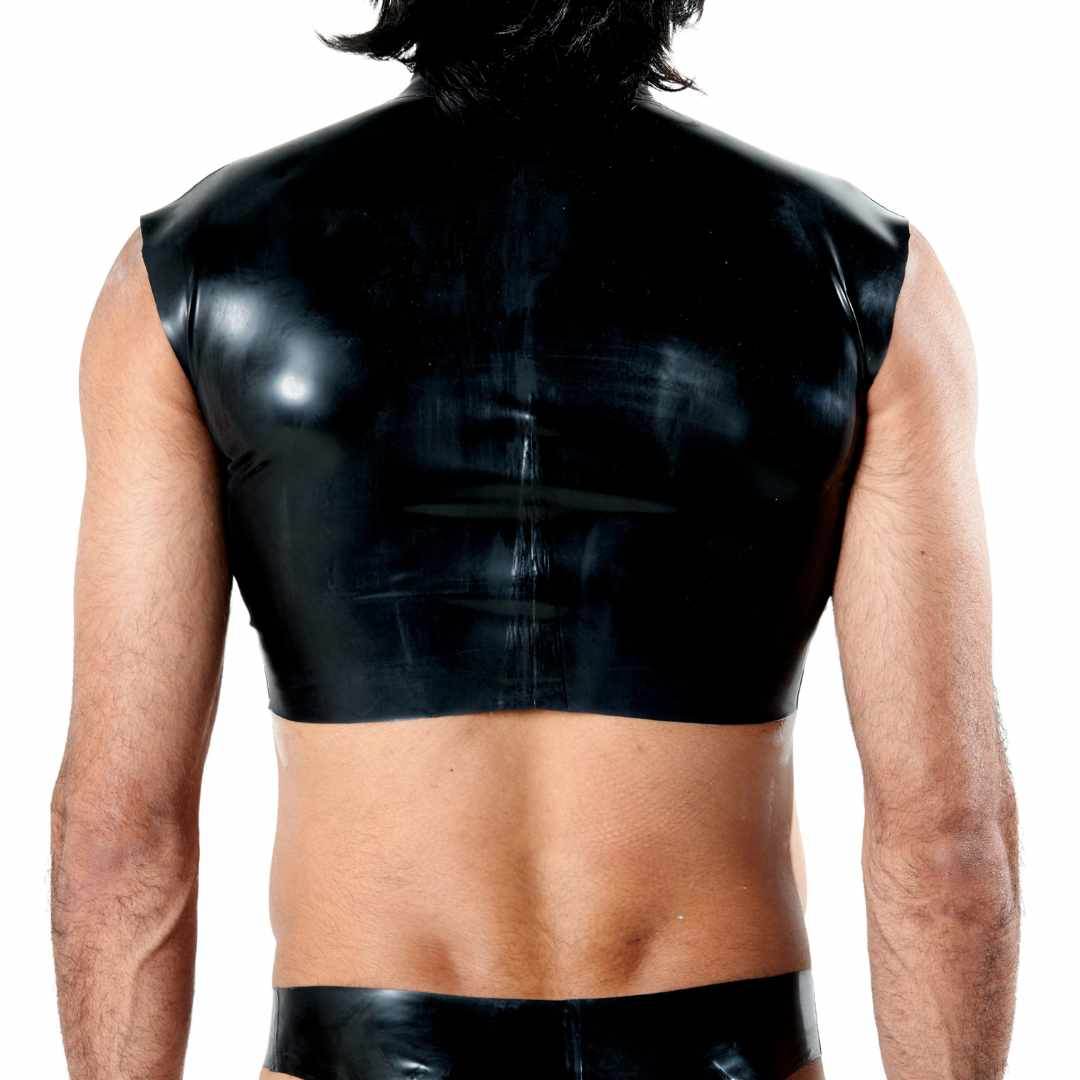 Latex Crop Top - Image 3