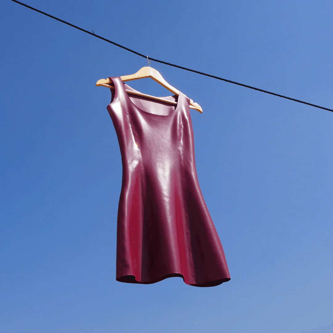 Latex Mini Dress - Image 2