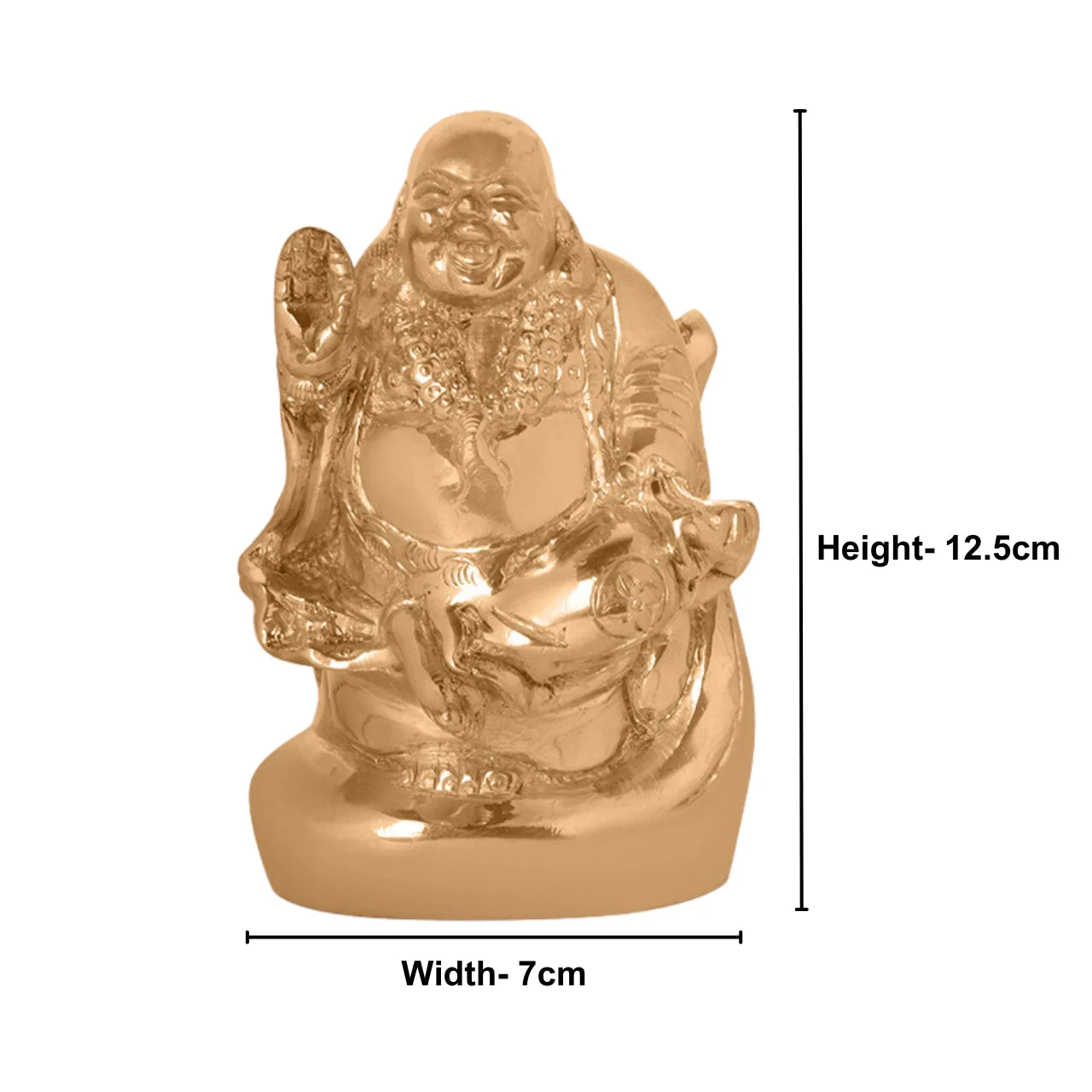 Laughing Buddha Idol - Image 3