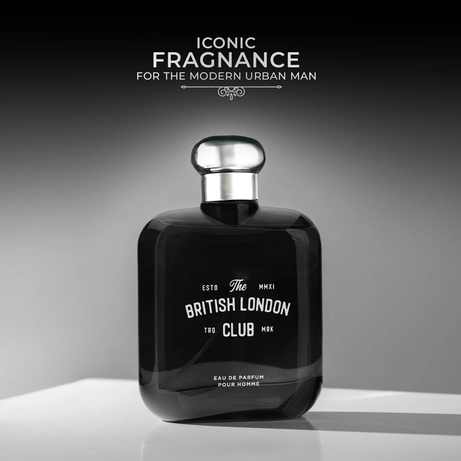 Laurelle London The British London Club Black Perfume For Men 100ml -SALE - Image 2