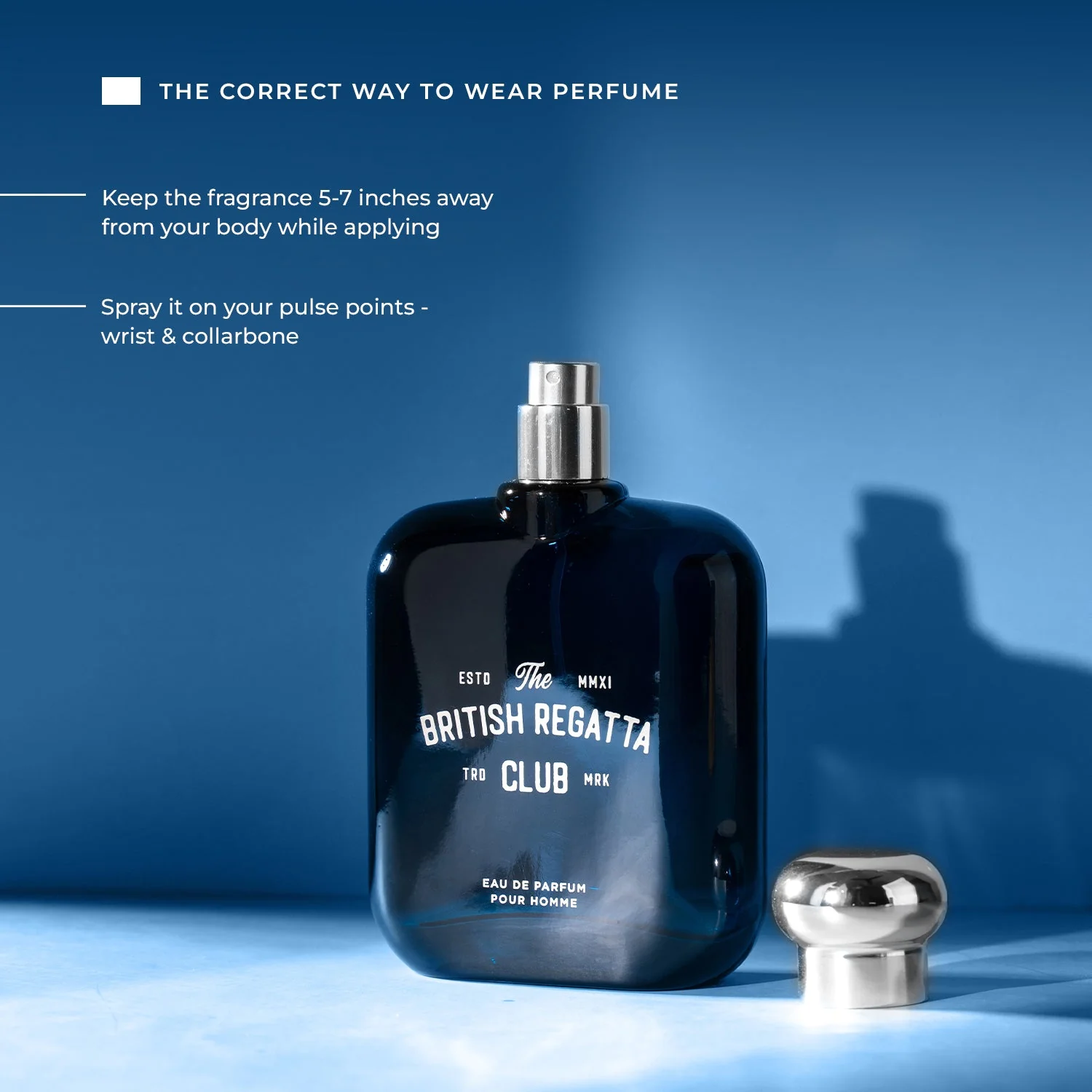 Laurelle London The British Regatta Club Blue Perfume For Men 100ml - Image 5