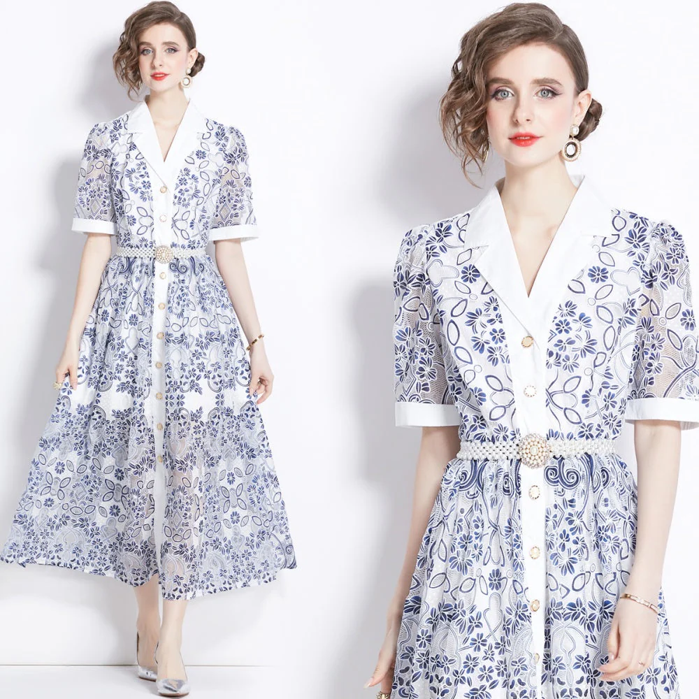 Lauren Gauze Dress