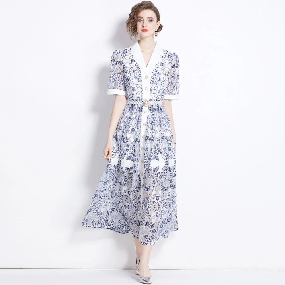 Lauren Gauze Dress - Image 3