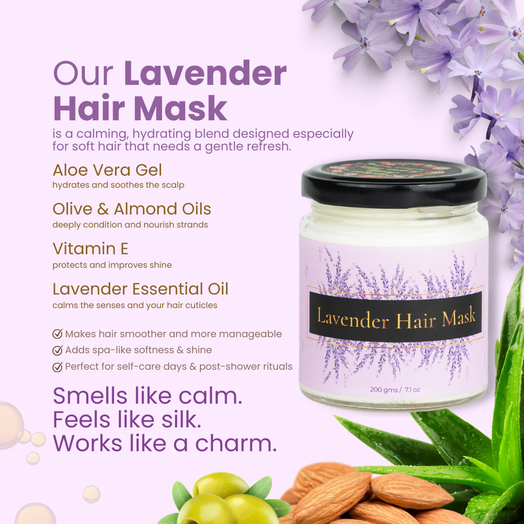 Lavender Hair Mask - Image 3