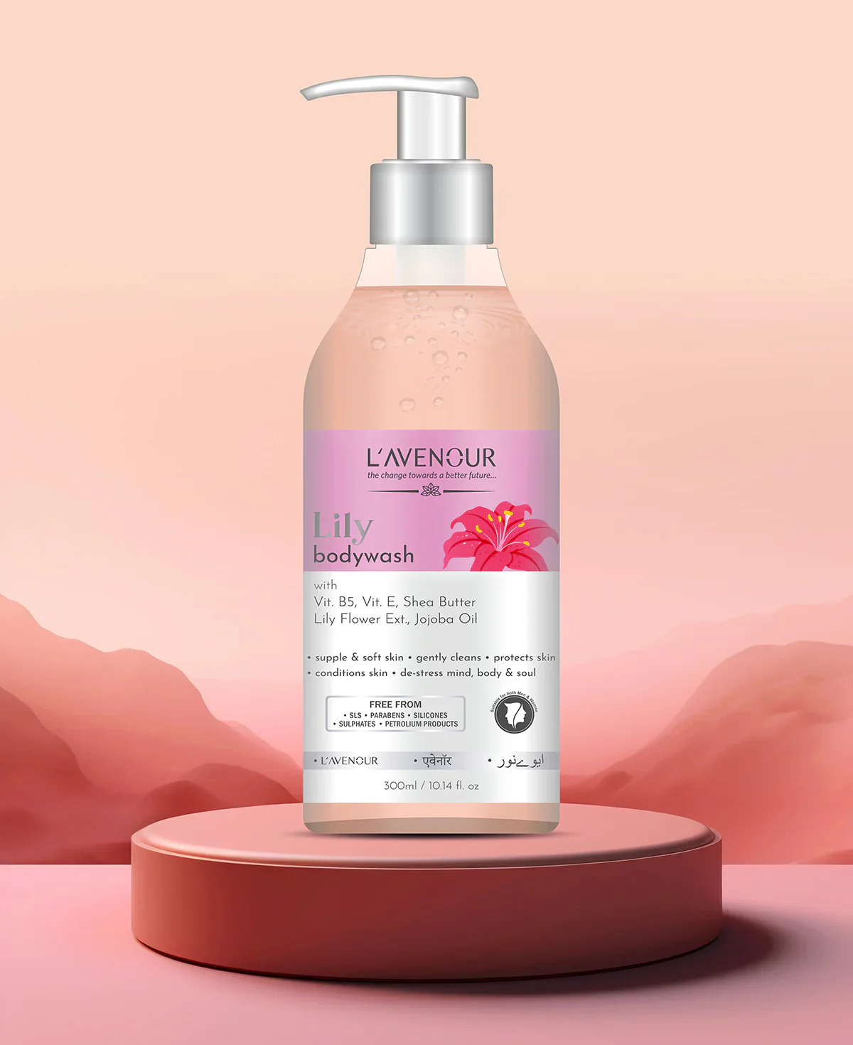 L'avenour Lily Body Wash - 300ml