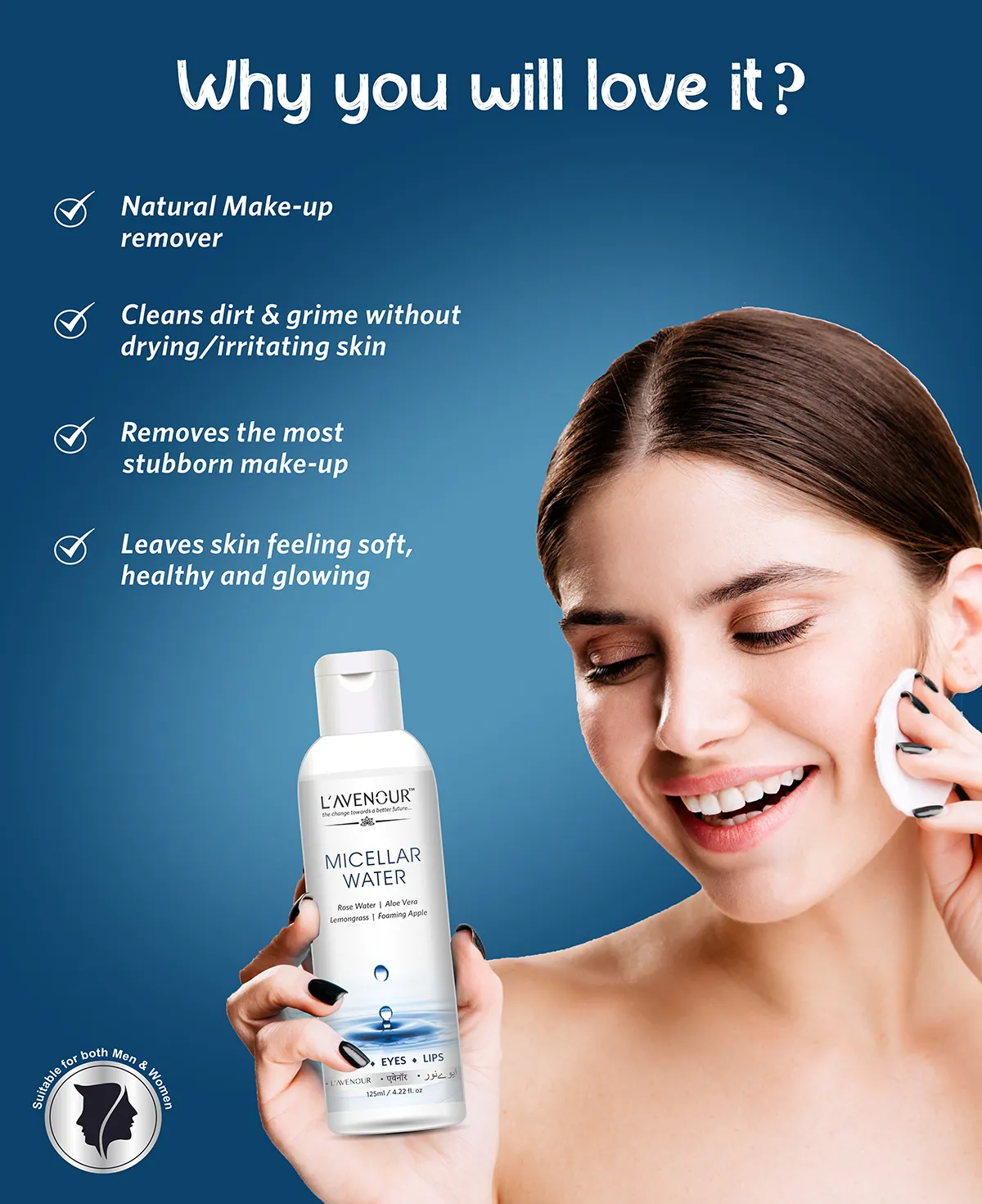 L'avenour Micellar Cleansing Water - 125ml - Image 5