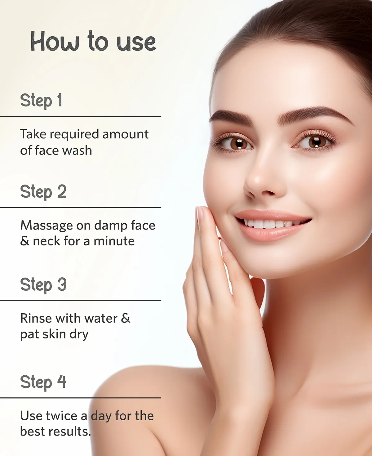 L'avenour Pearly White Face Wash - 100 ml - Image 5