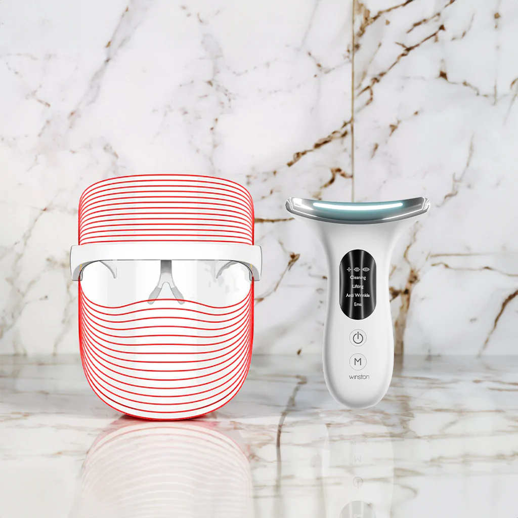 LED Face Mask & Skin Lift Device Combo - Image 7