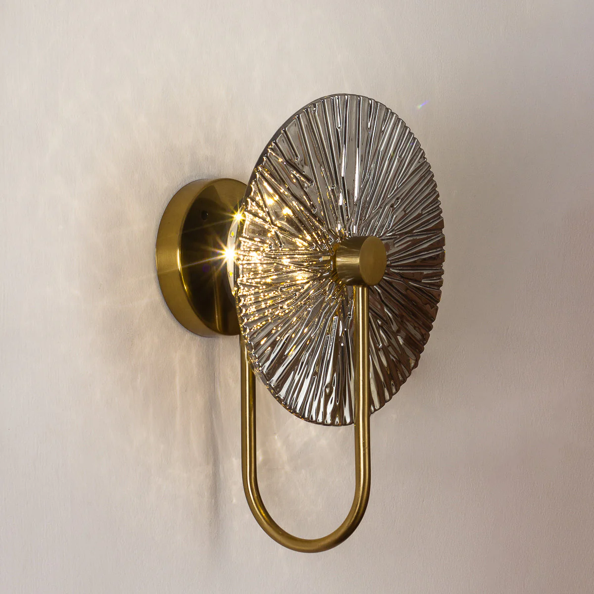 LED Glass Mattel Wall Light In 3 color shades effect in Back Wall - Image 2