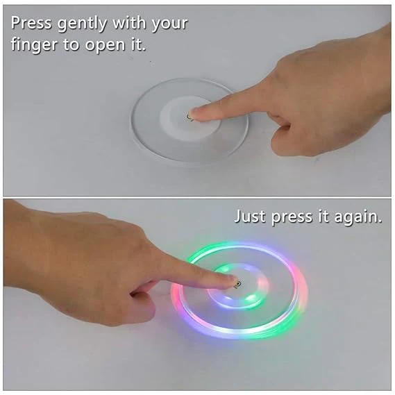 LED Light Glowing Coasters For Bottle Holder,Cup Holder 1PC - Image 3