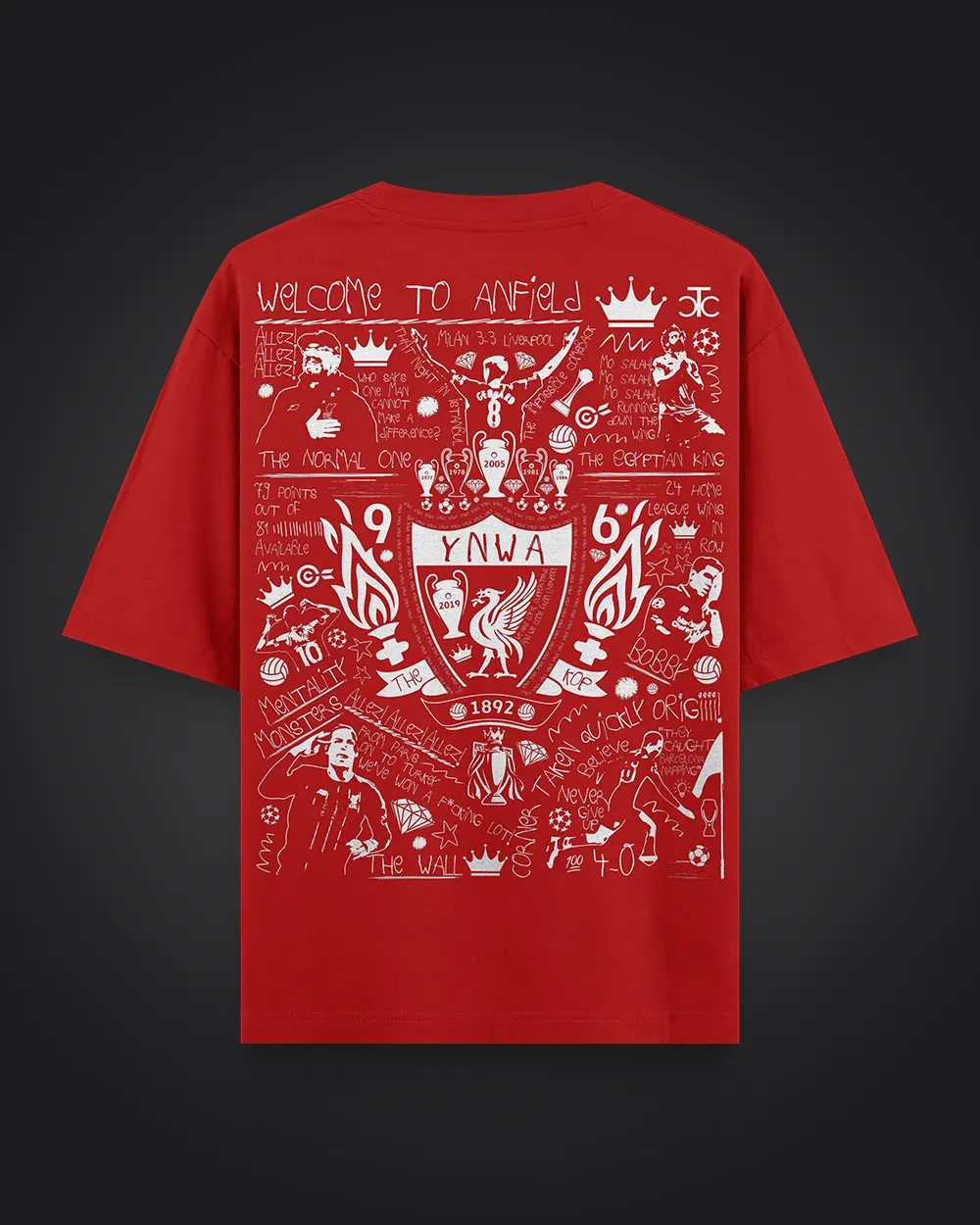 Legacy Liverpool Oversized Red
