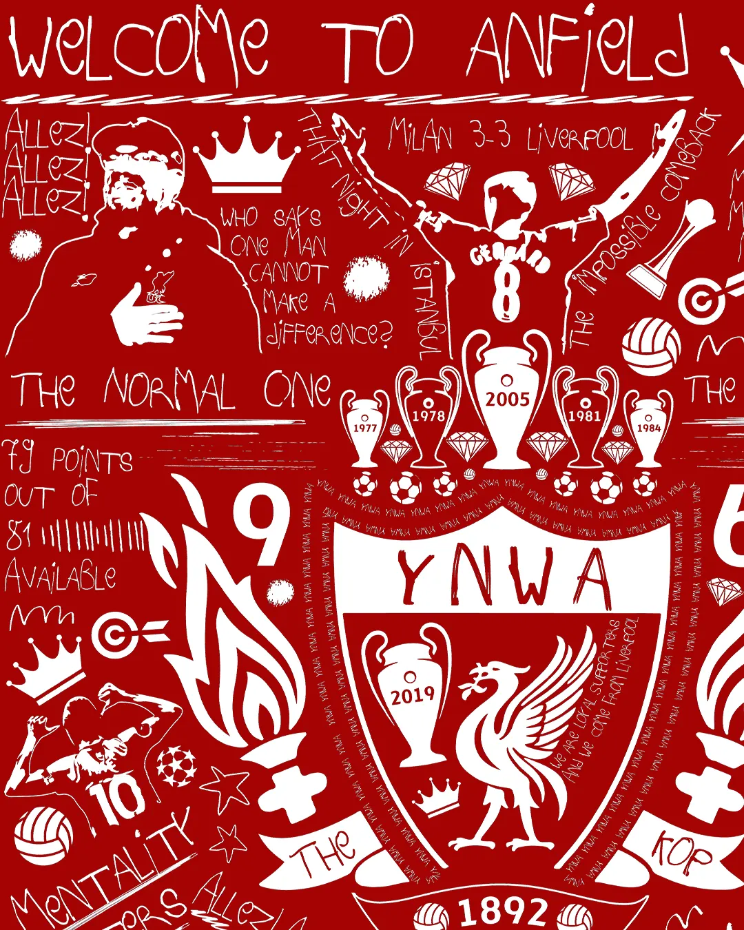 Legacy Liverpool Oversized Red - Image 3