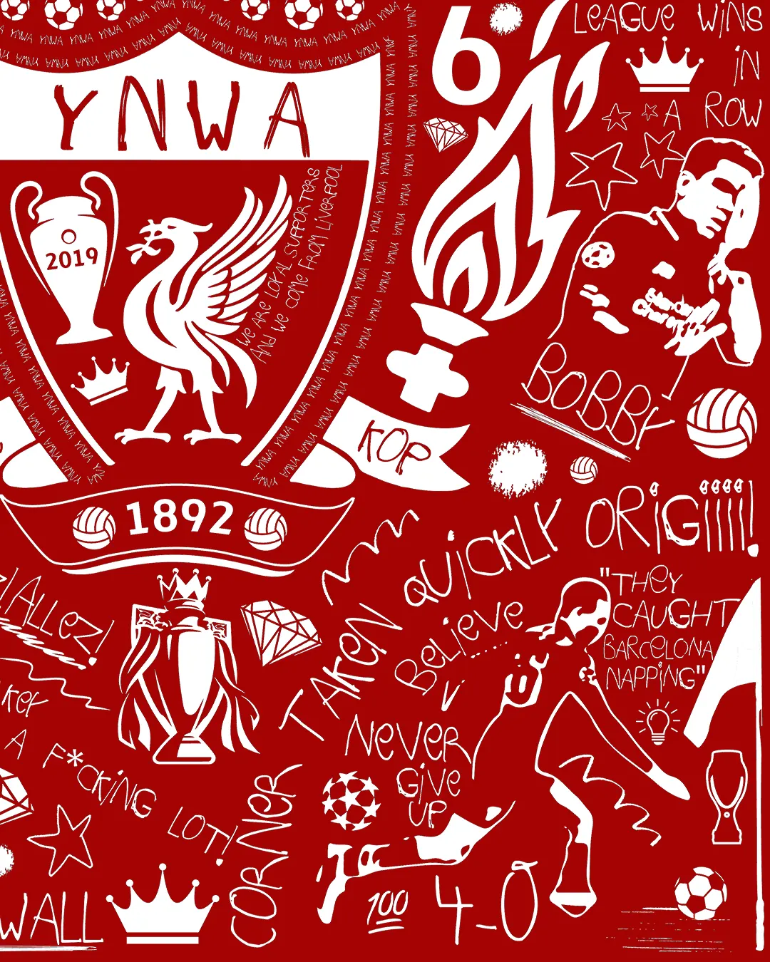 Legacy Liverpool Oversized Red - Image 4