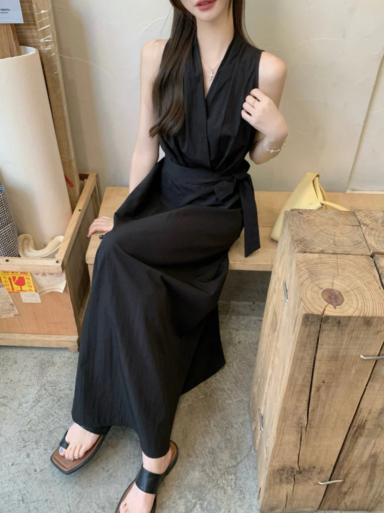 Leia Cotton Tie Dress - Image 2