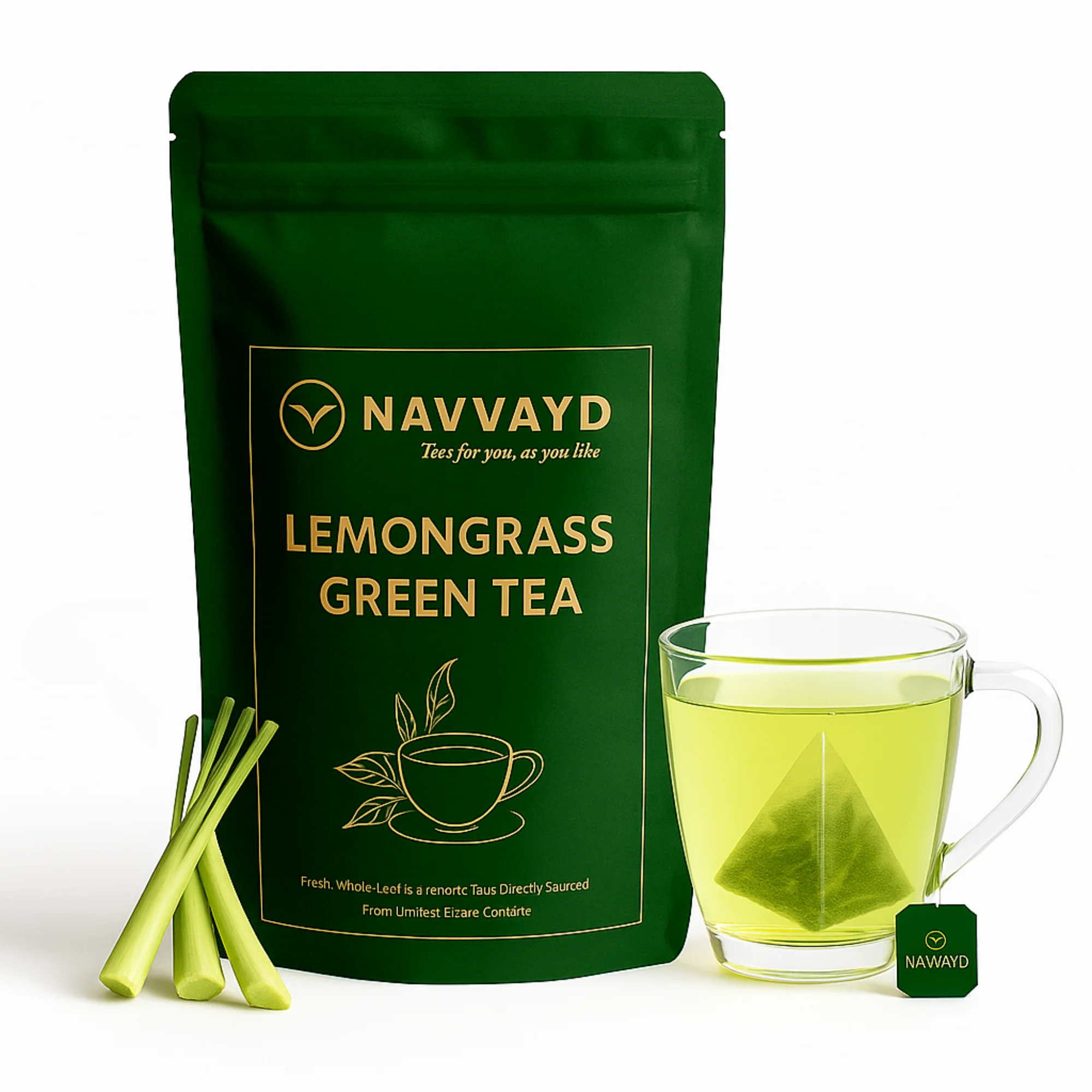 Lemongrass Green Tea - Teabags - Image 8
