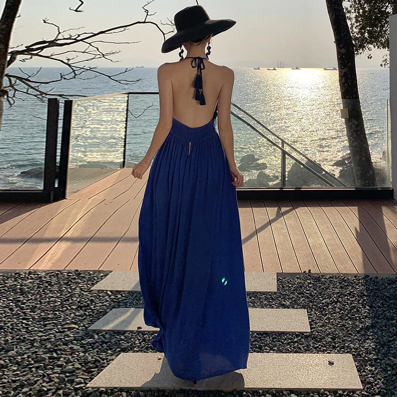 Lena Side Slit Maxi Dress - Image 5