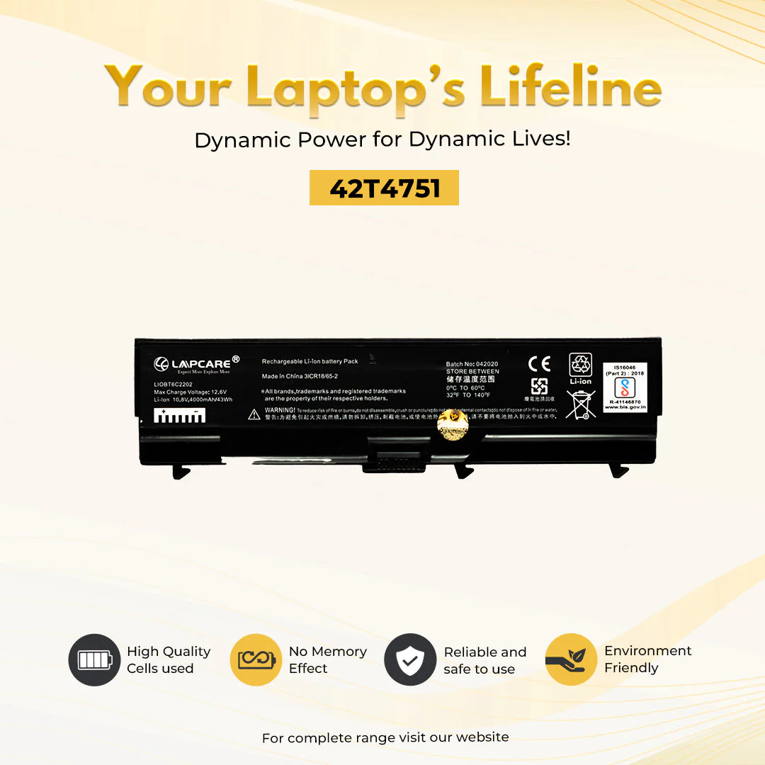 Lenovo 42T4751 Battery - Image 2