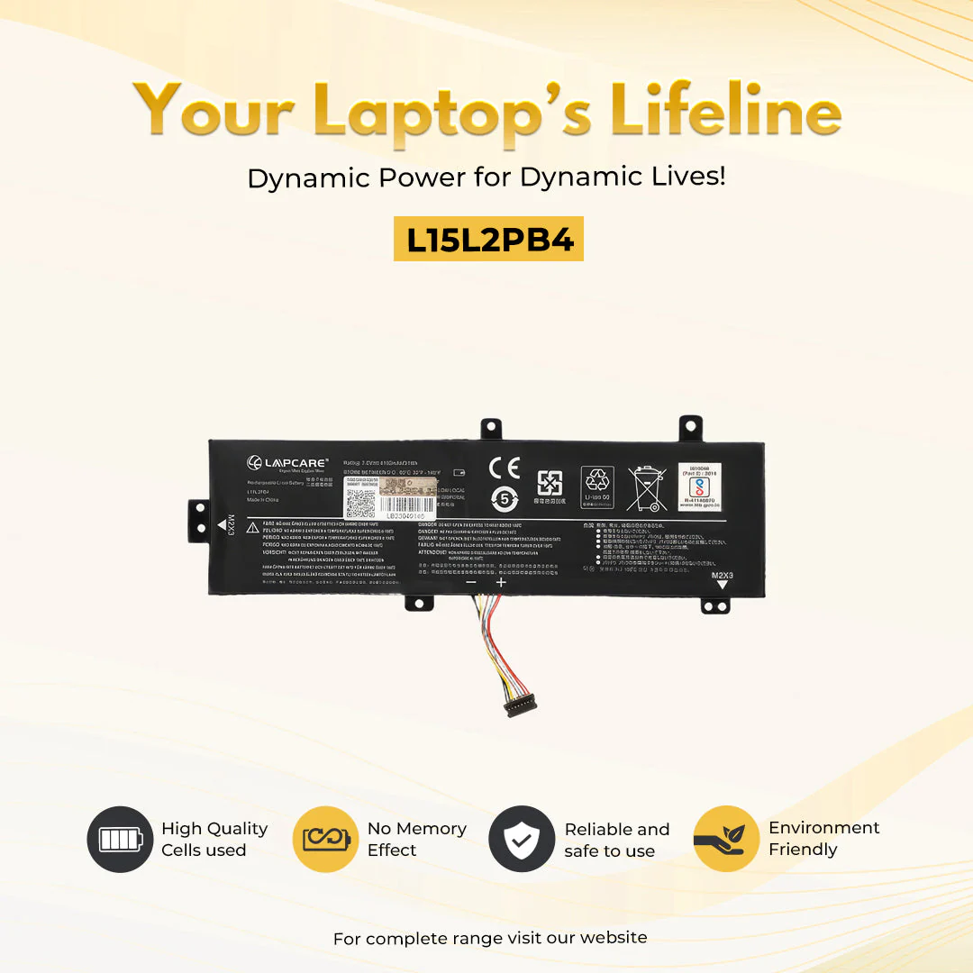 Lenovo L15L2PB4 Battery - Image 2