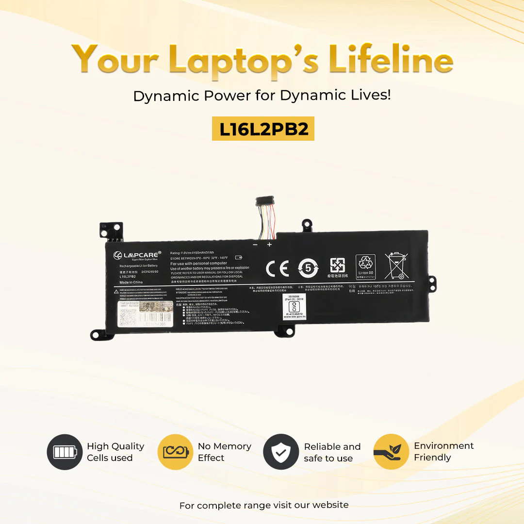 Lenovo L16L2PB2 Battery - Image 2