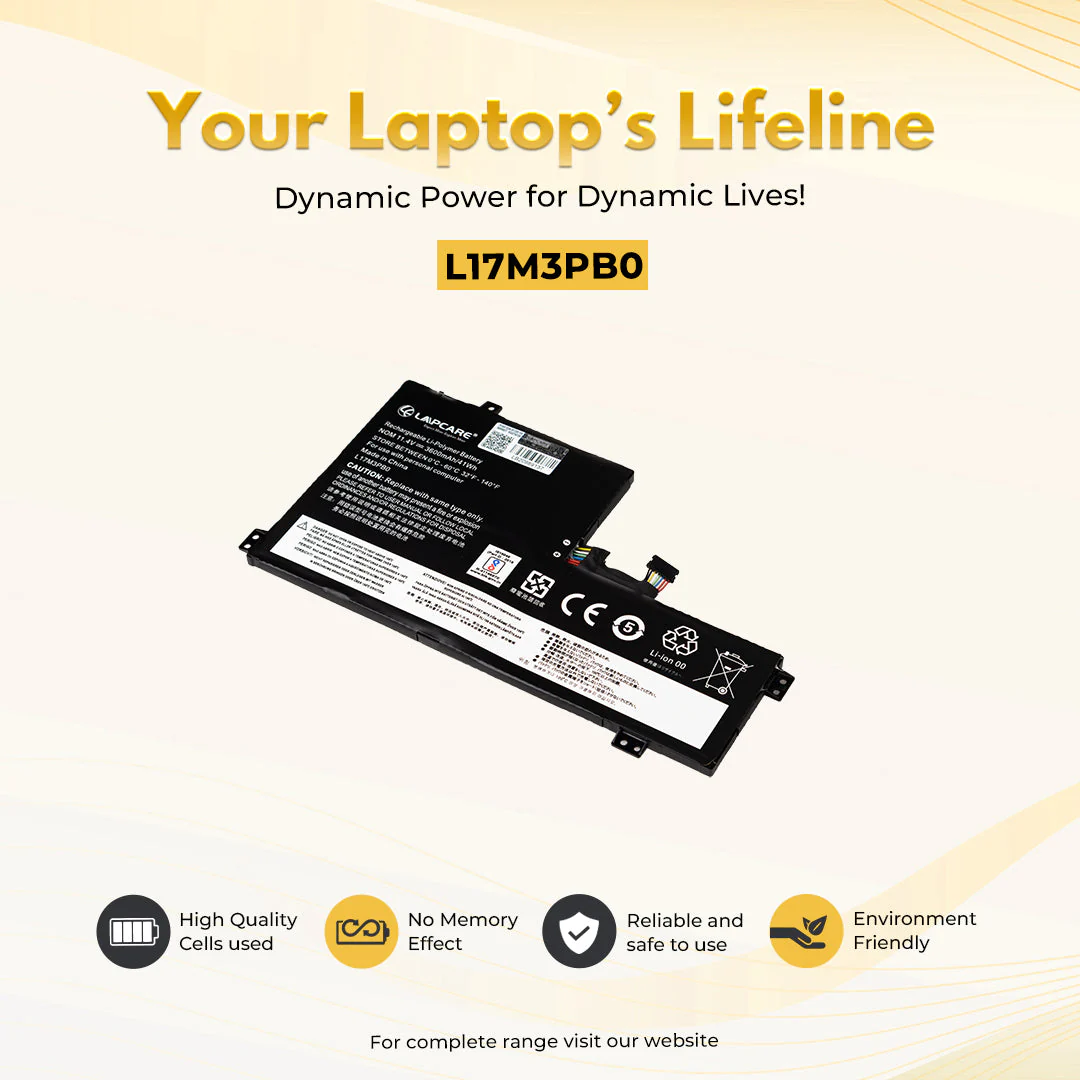 Lenovo L17M3PBO Battery - Image 2