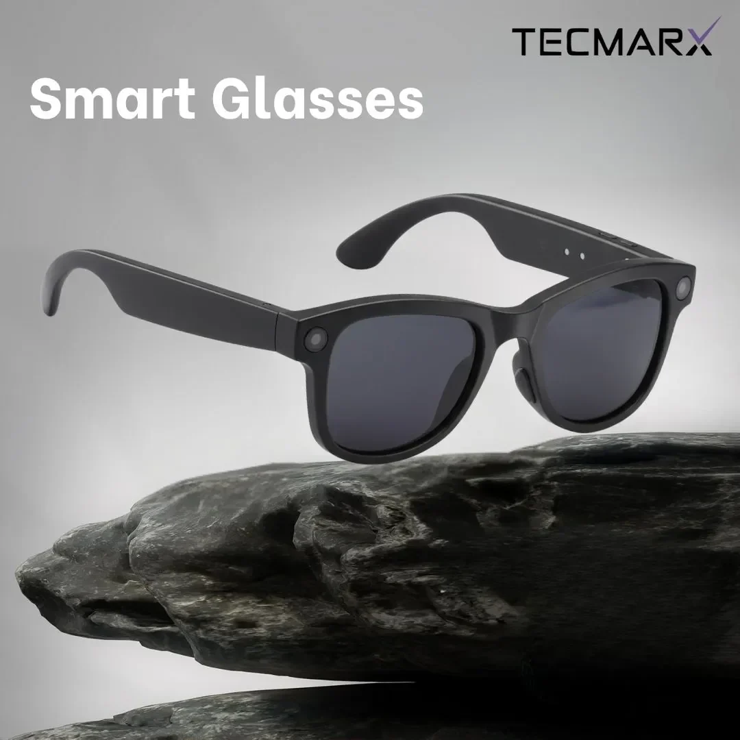 LensWave AI Smartglasses | Dual 8MP Cameras | Touch + Voice Controls - Image 5