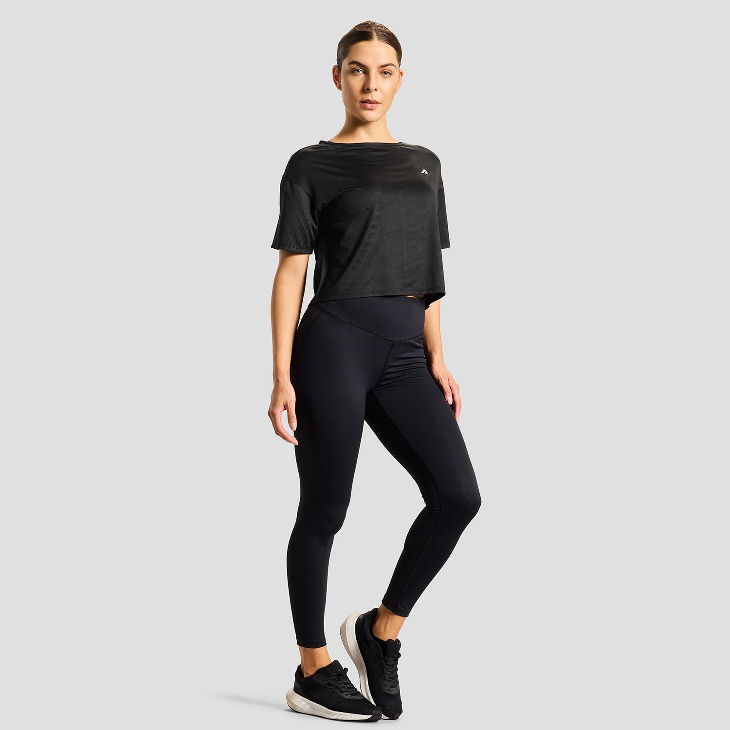 Level Up Womens Tee - Black - Image 3