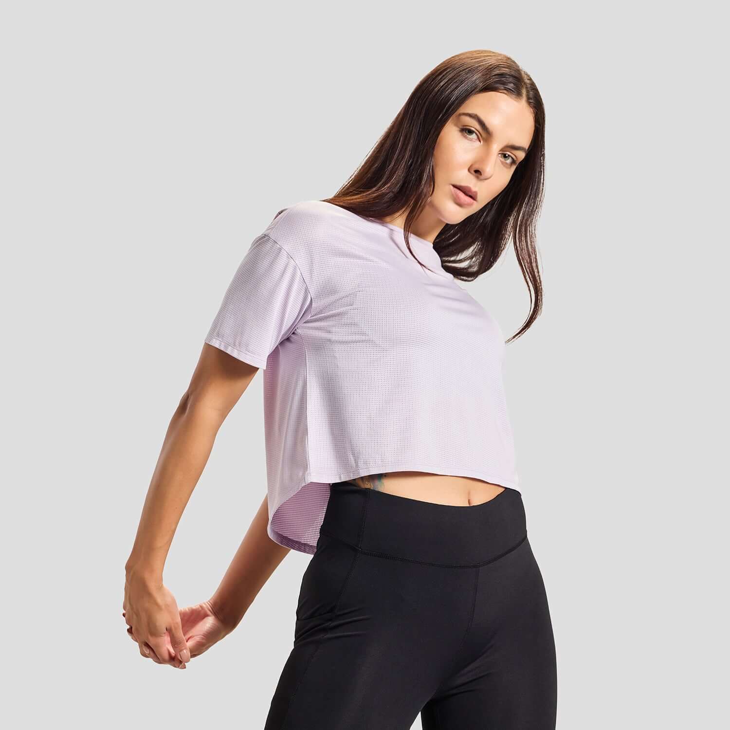 Level Up Womens Tee - Lilac - Image 6